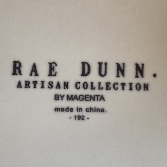 3 Pieces Rae Dunn Artisan Collection Ceramic Set. “Note”, “Create”, “Work Hard”/ - Picture 5 of 11